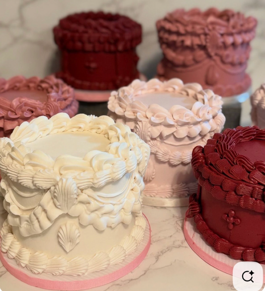 Cupids Delight— Vintage Valentine’s Cake